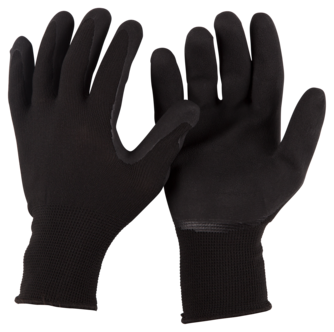 Trädgårdshandskar, svarta