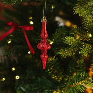 Juletrespir i plast 15 cm 6-pakning