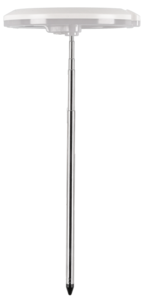 Kasvivalaisin LED ruukkukasveille, pyöreä teleskooppi valkoinen