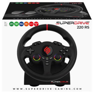 Superdrive 220 RS gamingratt og pedaler