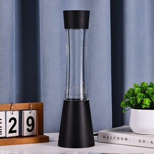 Glitterlampa med RGB-belysning 39 cm