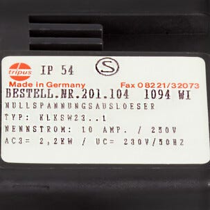 NOLLSP.BRYTARE MED SLADD 230V