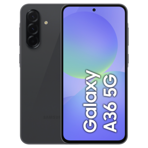 Samsung Galaxy A36 5G smartphone 128 GB, svart