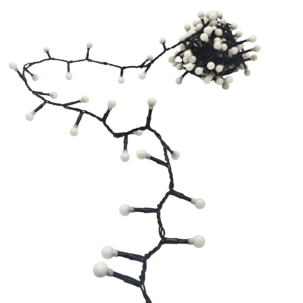 Valoketju, LED-palloja, ajastin IP44, 10 m