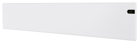 Adax Neo Basic Sähköpatteri kiinteään asennukseen, matala, valkoinen