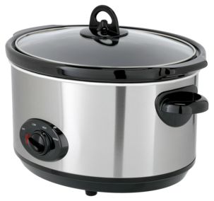 Slow cooker -haudutuspata 6 litraa