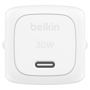 Belkin BoostCharge hurtiglader USB-C, 30 W PD 3.1