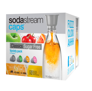 Caps SodaStream Classics Sugar Free variety pack