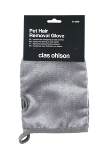 Handske för borttagning av päls och hår