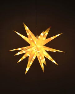 Northlight 3D-stjärna LED 50 cm, utomhus och inomhus