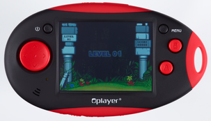 Portabel spillkonsoll med 3,5