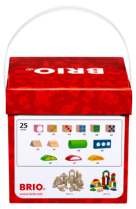 Brio Puupalikat 25 osaa, yli 1-vuotiaille