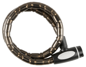 Vaierlås med nøkkel, 100 cm