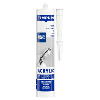 Timpuri Acrylic målarfog akryl inomhus, vit, 310 ml