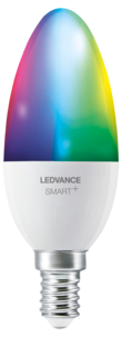 Ledvance Smart+ WiFi dimbar LED RGBW E14 4,9 W