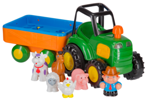 Traktor med djur, från 1 år