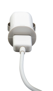 12 V-laddare Lightning för iPod/iPhone/iPad, Exibel