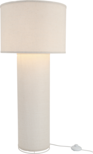 Northlight Didrik gulvlampe, lin og metall