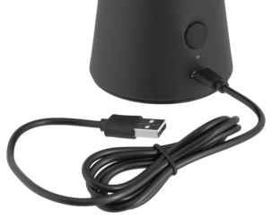 Dimbar bordlampe, bærbar og oppladbar