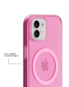 Holdit Transparent Case MagSafe iPhone 12/12 Pro mobildeksel