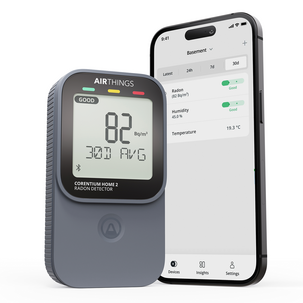 Airthings Corentium Home 2 Radonmittari, digitaalinen