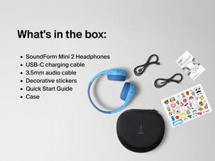 Belkin SoundForm Mini 2 barnehodetelefoner, trådløse, fra 3 år