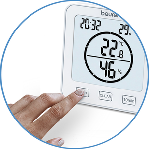Beurer HM 22 hygrometer / termometer