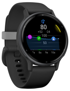 Garmin Vivoactive 5 vanntett smartklokke, silikon