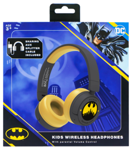 Trådlösa on ear hörlurar för barn, från 3 år