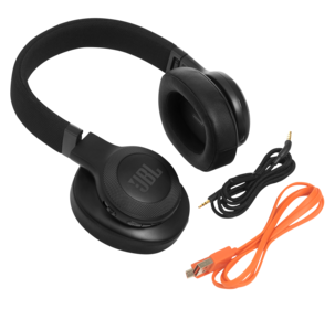 Trådlösa hörlurar med mikrofon JBL E55BT