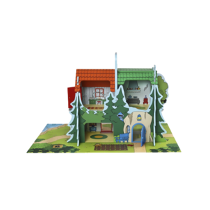 Bamse Leikkitalo leikkialusta, yli 3-vuotiaille