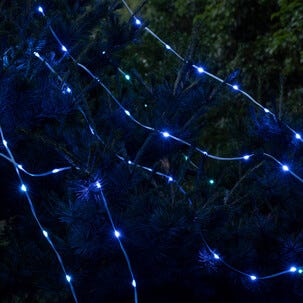 Valoketju RGB LED kaukosäätimellä 15 m