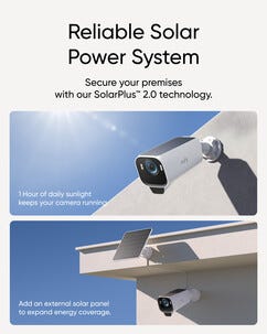 EufyCam S3 Pro 2 x övervakningskamera 4K+ HomeBase S380