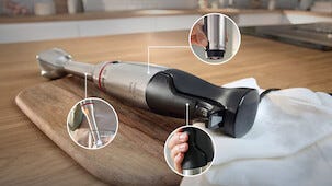 Bosch ErgoMaster MSM6M820 stavmixer med hacktillsats