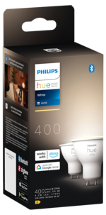 Philips Hue White GU10 LED Bluetooth, 2-pk