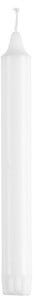 Kronljus vita, 20-pack, stearinljus, 100 procent stearin
