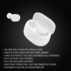 JBL Tune Buds 2 trådlösa in ear-hörlurar med mikrofon
