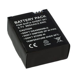 Batteri till GoPro Hero3/Hero3+