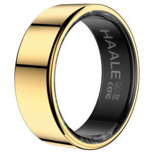 Haale 2 smart ring, vattentät, guld