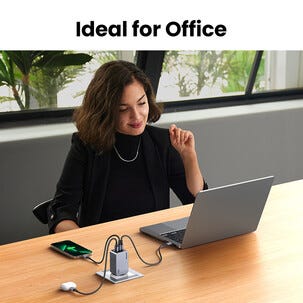 Ugreen Nexode Pro USB-C lader 100 W 3 porter, GaN