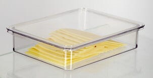 Kylskåpsförvaring med lock, Coline