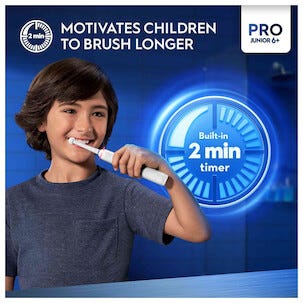 Oral-B Pro Junior Star Wars elektrisk tannbørste, for barn fra 6 år