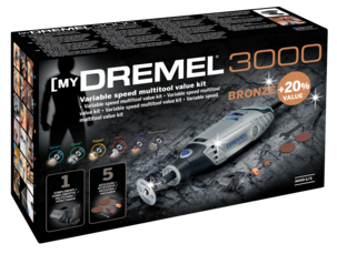 Monitoimityökalu Dremel 3000 Kit