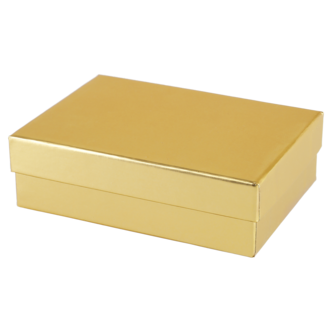 Presentask mini, guld, 7,4 x 10,3 x 4 cm