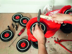 BIG Bobby Car reservhjul Whisper Wheels, 4-pack