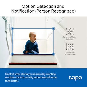 TP-Link Tapo C100 Langaton valvontakamera WiFi