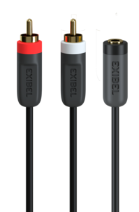 Ljudkabel RCA Exibel