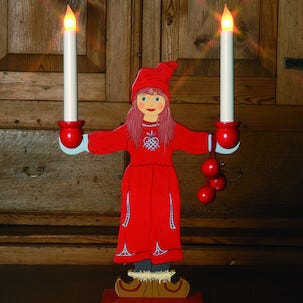 Adventsstake LED Sundborn, Star Trading