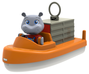 AquaPlay StartSet vannbane med tilbehør, fra 3 år