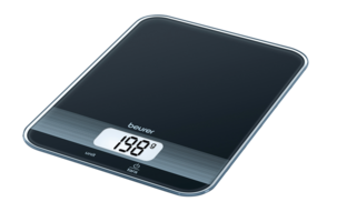 Beurer KS 19 Digitaalinen keittiövaaka, jossa lasilevy, jopa 5 kg